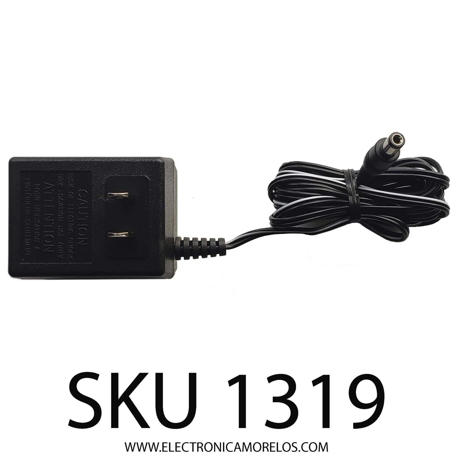 ADAPTADOR AC ADVENT / NUMERO DE PARTE 35-12-100C / INPUT: 120V AC 60 HZ 4W / OUTPUT: 12V DC 100mA	